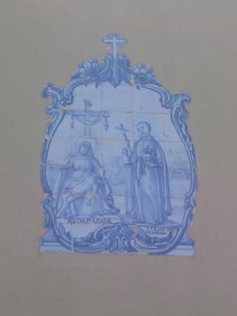 <b>Painel de azulejos na fachad[...]</b>